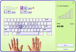 TypingMaster software screen