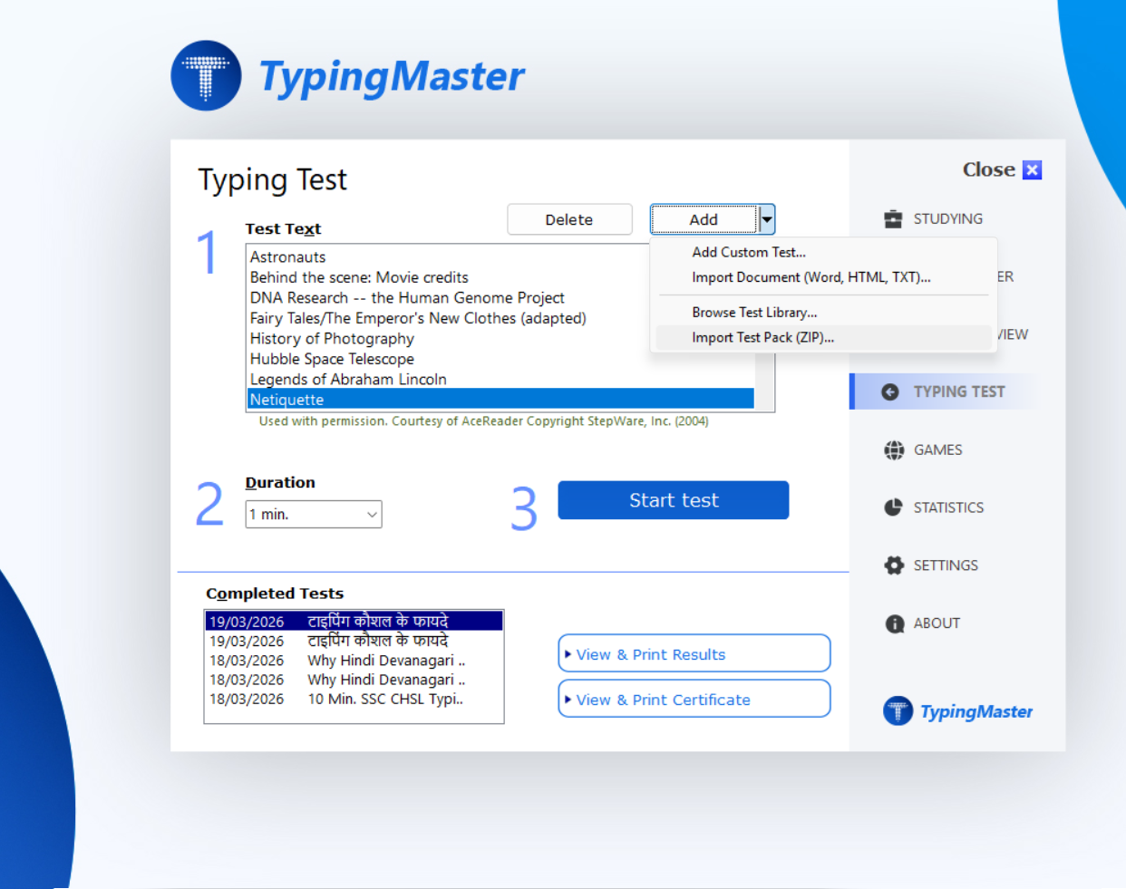 TypingMaster Hindi Setup