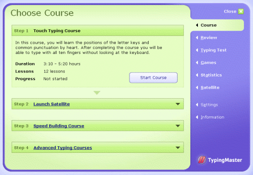 quick start typing master quick start typing master